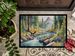 Mountain Stream Doormat Front Door Mat Indoor Outdoor Rugs For Entryway, Non Slip Washable Low Pile, 24H X 36W_maomaolike.com
