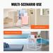 8 Bar Pyramid Towel Rack - Dry Wet Towels, Organize Fresh Towels, Poolside Towel Storage Organizer, (35.43" L X 35.43" W X 54.72" H), White_maomaolike.com