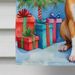 Bull Terrier Christmas Reindeer House Flag Large Porch Sleeve Pole Decorative Outside Yard Banner Artwork Wall Hanging, Polyester, House Size, Multicolor_maomaolike.com