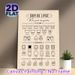 Laundry Care Symbols Painting Poster, Minimalist Line Art Style Poster, Practical French Laundry Symbol Reference Guide, Suitable For Laundry Room_maomaolike.com