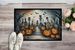 Cat Cemetery Spooky Halloween Doormat Front Door Mat Indoor Outdoor Rugs For Entryway, Non Slip Washable Low Pile, 24H X 36W_maomaolike.com
