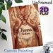 Henna Station Themed Painting Poster, Intricate Ethnic Style Poster, Warm-toned Traditional Henna Art With Ornate Attire Details, Ideal For Cultural_maomaolike.com