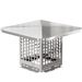 VEVOR Chimney Cap, 8" X 8" Flue Caps, 304 Stainless Steel Fireplace Chimney Cover, Adjustable Metal Spark Arrestor With Bolts Screws, Mesh Chimney Flue Cover For Outside Existing Clay Flue Tile_maomaolike.com