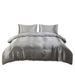 Silky Satin Quilt Cover Three Piece Set Full Sizes For Europe And The United States Bedding_maomaolike.com