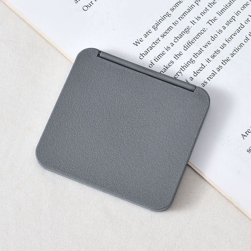 Mini Folding Plastic Pocket Makeup Mirror, Multi-Color Compact Handheld Cosmetic Mirror, Portable Travel Beauty Vanity Mirror For Daily Dressing
_maomaolike.com