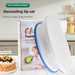 Home Piping Nozzle Set 106 Pieces Kitchen Cake Decorating Tools Rotating Stand Baking_maomaolike.com