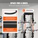 VEVOR Bike Storage Rack, 6 Bike Racks And 5 Helmets Hooks, Wall Mount Bike Storage Hanger, Home & Garage Organizer, Customizable For Various Bike Sizes, Adjustable Holder, Holds Up To 300 Lbs, 85-inch_maomaolike.com