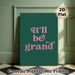 Inspirational Quote Painting Poster, Vintage Pink Retro Typography Poster, Warm Encouraging Message Ideal For Home, Living Room, Bedroom Decor_maomaolike.com