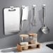 Stainless Steel Strong Non Perforated Adhesive Household Bathroom Towel Clothing Hook, Kitchen Load-bearing Door Rear_maomaolike.com
