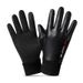 Winter leather warm gloves plus velvet men's non slip open finger windproof water proof touch screen photography cold proof flip gloves_maomaolike.com