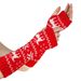 Unisex Warm half-finger gloves knitted acrylic deer cuff for Christmas Day medium length men and women_maomaolike.com