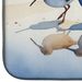 Sandpipers Dish Drying Mat Absorbent Dish Drying Mat Pad For Kitchen Counter Dish Drainer Mat For Countertop, 14 X 21", Multicolor_maomaolike.com