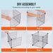 VEVOR 5 Pack Plant Protector From Animals 15.35'' X 15.35'' Metal Plant Cage_maomaolike.com