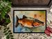 Brown Trout Doormat Front Door Mat Indoor Outdoor Rugs For Entryway, Non Slip Washable Low Pile, 24H X 36W_maomaolike.com