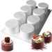 1pc 3D Silicone Molds for Baking Mousse Cakes, Brownies, and Pastries - 8 High Tube Cavities for Perfect Desserts and Cake Decorating_maomaolike.com