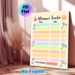Allowance Tracker Painting Poster, Colorful Chore-themed Illustrated Poster, Practical Tool To Track Chores And Corresponding Earnings For Home_maomaolike.com