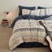 Wholesale INS Japanese Pure Jacquard Four-Piece Bohemian Retro Style Full Yarn-Dyed Washed Cotton 4-Piece Set_maomaolike.com