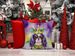 Cavalier Spaniel King Of Mardi Gras Throw Pillow Machine Washable, Indoor Outdoor Decorative Pillow For Couch, Bed Or Patio, 14Hx14W_maomaolike.com