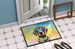 Chocolate Labrador Hippie Dawg Doormat Front Door Mat Indoor Outdoor Rugs For Entryway, Non Slip Washable Low Pile, 24H X 36W_maomaolike.com