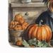Yorkie Fall Kitchen Pumpkins Memory Foam Kitchen Mat Machine Washable Anti-Fatigue Mat Cushion Comfort Bath Mat Or Kitchen Rug_maomaolike.com