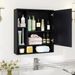 Wall Mounted Bathroom Cabinet With Mirror Single Door For The Bathroom, Living Room Or Entryway_maomaolike.com