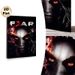 F.E.A.R. Horror Game Painting Poster, Dark Gothic Horror Style Poster, Captivating Spooky Design With Mysterious Intense-eyed Characters, Ideal For_maomaolike.com