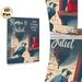 Romeo & Juliet Themed Painting Poster, Whimsical Anthropomorphic Bird Balcony Scene Poster, Literary-themed Decor Suitable For Living Room, Study Or_maomaolike.com