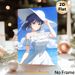 Seaside Anime Girl Painting Poster, Soft-toned Anime Style Poster, Tranquil Ocean-view Artwork, Suitable For Bedroom And Living Room Wall Decor_maomaolike.com