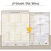 Folding Room Divider Screen 4 Panel 6 Tall Privacy Screen Freestanding Wood Partition For Home Office, White_maomaolike.com