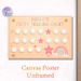 Potty Training Chart Painting Poster, Pastel-toned Cute Illustrated Poster, Useful Tracker For Potty Training Progress Suitable For Home Spaces_maomaolike.com