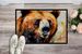 Grizzly Bear Doormat Front Door Mat Indoor Outdoor Rugs For Entryway, Non Slip Washable Low Pile, 24H X 36W_maomaolike.com