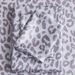 Satin Silk Printed Bed Sheet Bed Sheet Pillowcase Digital Printing Silver Leopard Four Piece Set_maomaolike.com