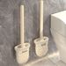 Household Bathroom 2024 New Wall-Mounted Artifact Toilet No Dead Angle Silicone Cleaning Brush_maomaolike.com