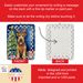 Airedale Terrier Christmas Reindeer Porcelain Ornament Christmas Tree Hanging Decorations For Home Christmas Holiday, Rectangle, Gift, Multicolor_maomaolike.com