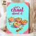 Indian Chaat Cuisine Painting Poster, Vibrant Illustrated Indian Street Food Scene Poster, Eye-catching Cultural Food Artwork Ideal For Restaurant_maomaolike.com