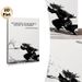 Miyamoto Musashi Samurai Quote Painting Poster, Monochrome Ink-wash Style Sword-wielding Samurai Poster, Inspirational Motivational Quote Wall Decor_maomaolike.com