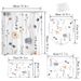 Punch-free Curtain, Waterproof And Privacy‑protecting, Bathroom Screen, Printed Water‑resistant Shower Curtain_maomaolike.com