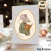 Reading Mouse Themed Painting Poster, Soft-toned Whimsical Illustrated Poster, Gentle Bedtime-themed Art, Suitable For Bedroom And Reading Nook_maomaolike.com