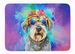 Schnauzer Hippie Dawg Memory Foam Kitchen Mat Machine Washable Anti-Fatigue Mat Cushion Comfort Bath Mat Or Kitchen Rug_maomaolike.com