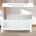 14-Panel Extendable Cover Display Shelf, White MDF Radiator Guard With Slatted Ventilation, Wall Mountable For Hallway_maomaolike.com