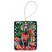 Weimaraner Christmas Porcelain Ornament Christmas Tree Hanging Decorations For Home Christmas Holiday, Rectangle, Gift, Multicolor_maomaolike.com