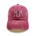 Unisex Washed cotton DAD MOM embroidered baseball cap Cotton duck hat Dad hat Hip Hop hat_maomaolike.com
