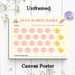 Stay In Bed Reward Chart Painting Poster, Soft-toned Cute Bedtime-themed Poster, With Sleep Icons And Reward Stars, Helps Encourage Staying In Bed All_maomaolike.com