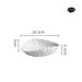 Rock Pattern Shell High-end Household Ceramic 2025 New Light Luxury Large Steamed Fish Soup Plate Hotel Tableware_maomaolike.com