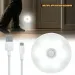 Motion Sensor Light Indoor USB Rechargeable Night Lights, Long Last Battery Wireless Magnetic Nightlight For Closet,_maomaolike.com