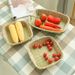 Old-fashioned Bamboo Weaving Product Handmade Rectangular Dustpan Agricultural Household Large Kitchen Fruit Basket_maomaolike.com