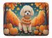 Poodle Fall Memory Foam Kitchen Mat Machine Washable Anti-Fatigue Mat Cushion Comfort Bath Mat Or Kitchen Rug_maomaolike.com
