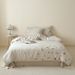 Wholesale INS Korean Linen Double Layer Gauze Towel Embroidered Pure Four-Piece Pastoral Style Soft Yarn-Dyed Full Cotton 4-Piece_maomaolike.com