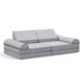 Modular Kids Play Couch, 8PCS Nugget Couch For Building Fort, Toddler Play Sponge Convertible Couch_maomaolike.com