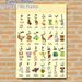 Arabic Alphabet Painting Poster, Cute Cartoon Animal & Arabic Letter Graphic Poster, Aids Arabic Language Learning, Ideal For Study Rooms And Language_maomaolike.com